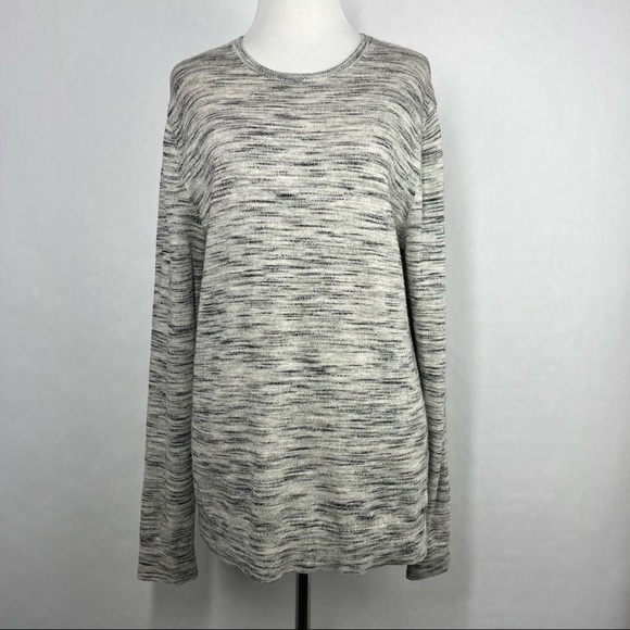 Bonobos Other - Bonobos Black White Men’s Round Neck Long Sleeve Sweater Size Medium